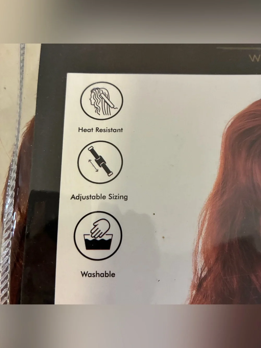 Halloween Costume 'Married to Peggy' Women's Wig - Rich Auburn